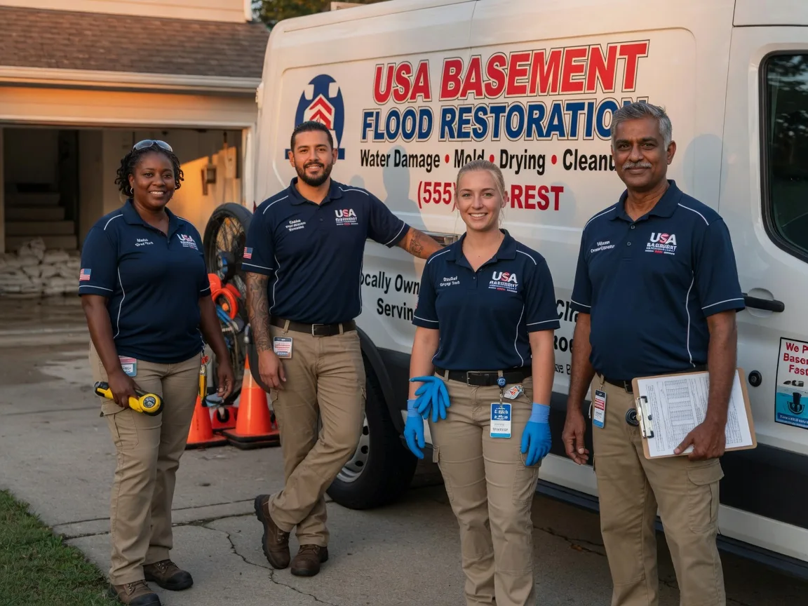 Basement Flood Cleanup company in Mears, MI